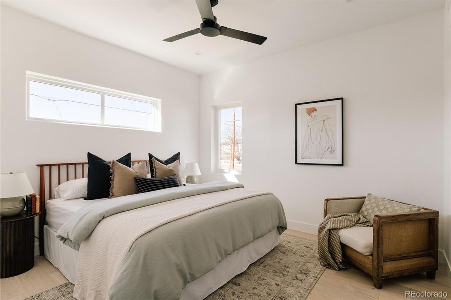Furnished interior view inside a new home in , Denver (Image 17).