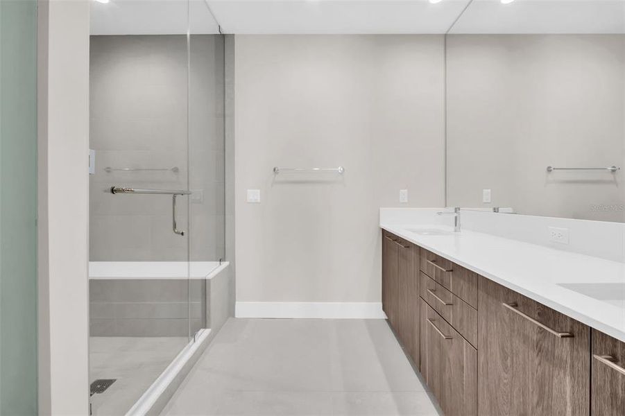 Furnished interior view inside a new home in , St. Petersburg (Image 10).