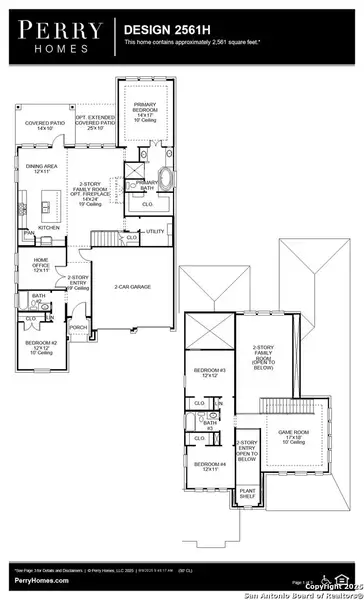 2D floor plan layout of this home in Arcadia Ridge 50', San Antonio, TX (Image 2). 2D floor plan layout of this home in Arcadia Ridge 50', San Antonio, TX (Image 2).