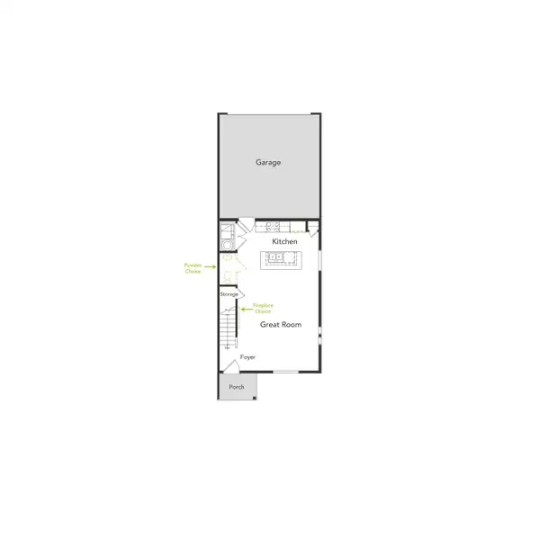 2D floor plan layout of this home in Green Valley Ranch, Aurora, CO (Image 3).