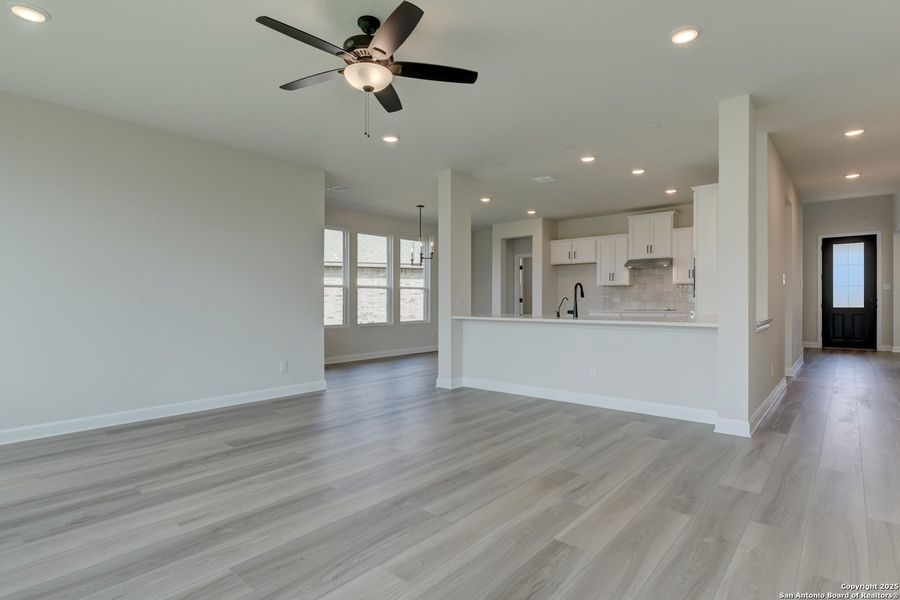 Spacious, unfurnished interior of a new home in Megan's Landing 50's, Castroville (Image 37). Spacious, unfurnished interior of a new home in Megan's Landing 50's, Castroville (Image 37).