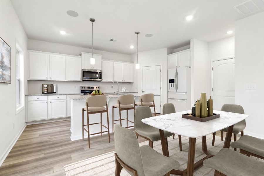 Furnished interior view inside a new home in Portrait Hills, Aiken (Image 11).