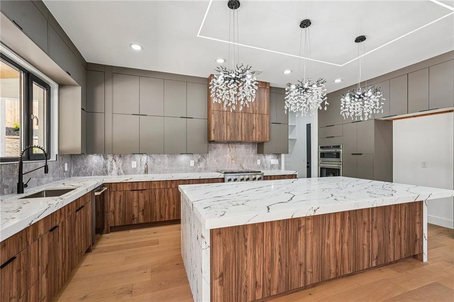 Furnished interior view inside a new home in , Sugar Hill (Image 45).