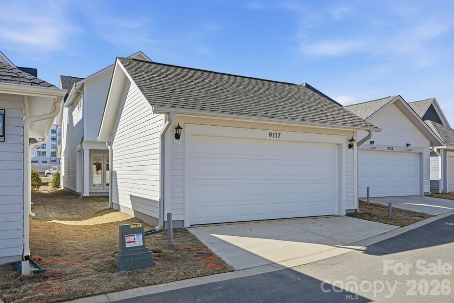 Detached Garage from Alley Entrance