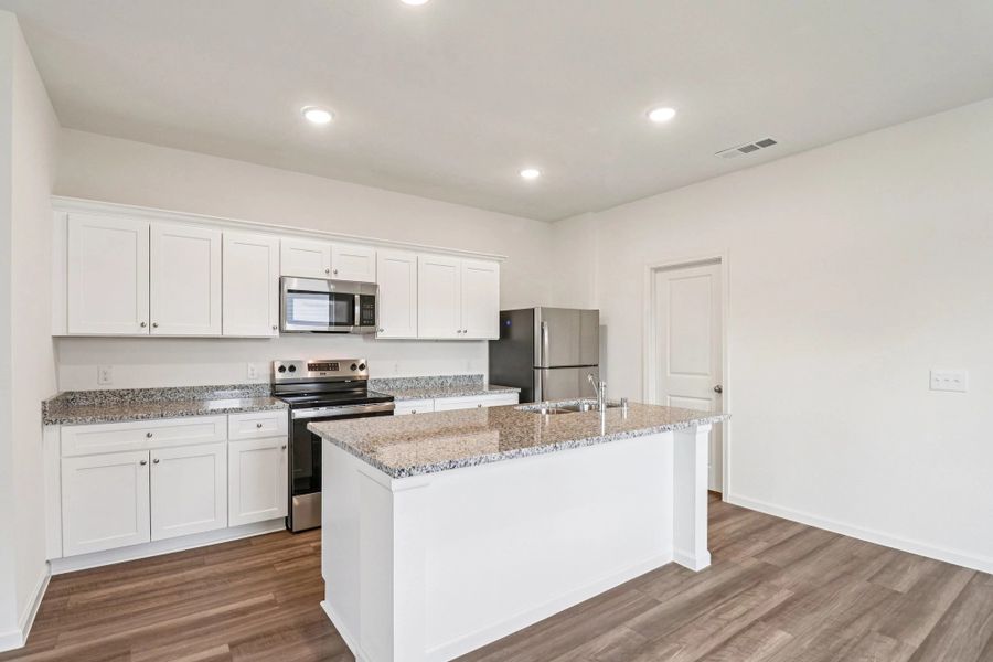 Representative furnished interior of a home built from the Athena by Starlight Homes in Eagles Landing, Elgin (Image 5).