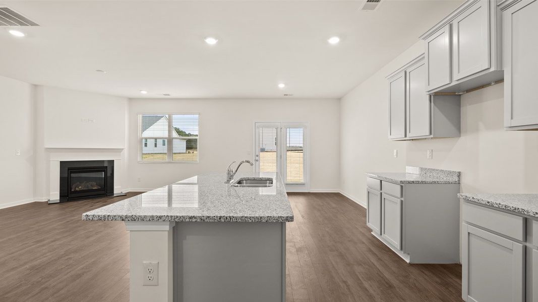 Furnished interior view inside a new home in Estates at Deer Hollow, Grovetown (Image 7).