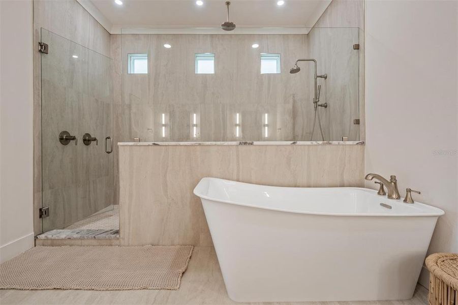 Furnished interior view inside a new home in , Tampa (Image 65).