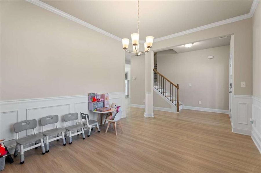 Furnished interior view inside a new home in , McDonough (Image 43).