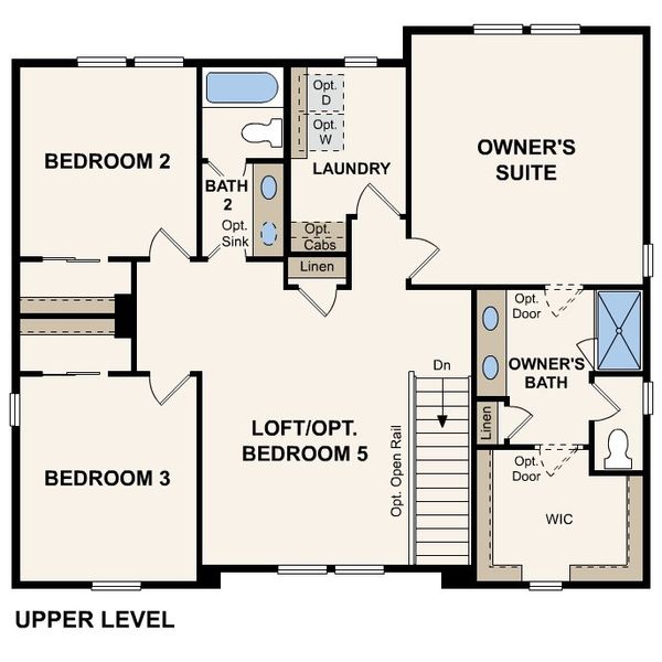 2D floor plan layout of this home in Brighton Crossings, Brighton, CO (Image 3).