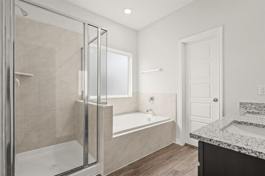 Furnished interior view inside a new home in Sycamore Landing, Fort Worth (Image 7).