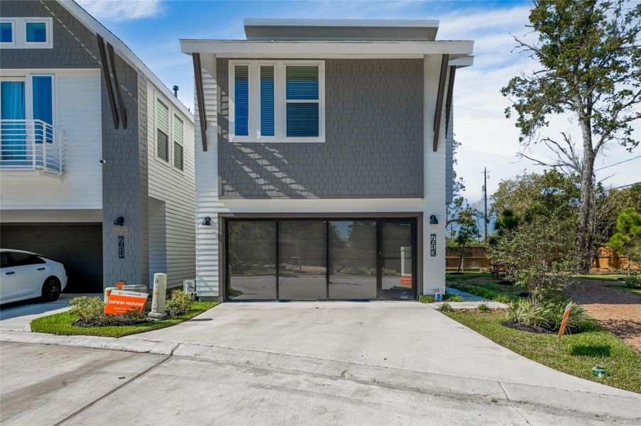 Front exterior of a new home in , Houston, TX, highlighting curb appeal (Image 2).