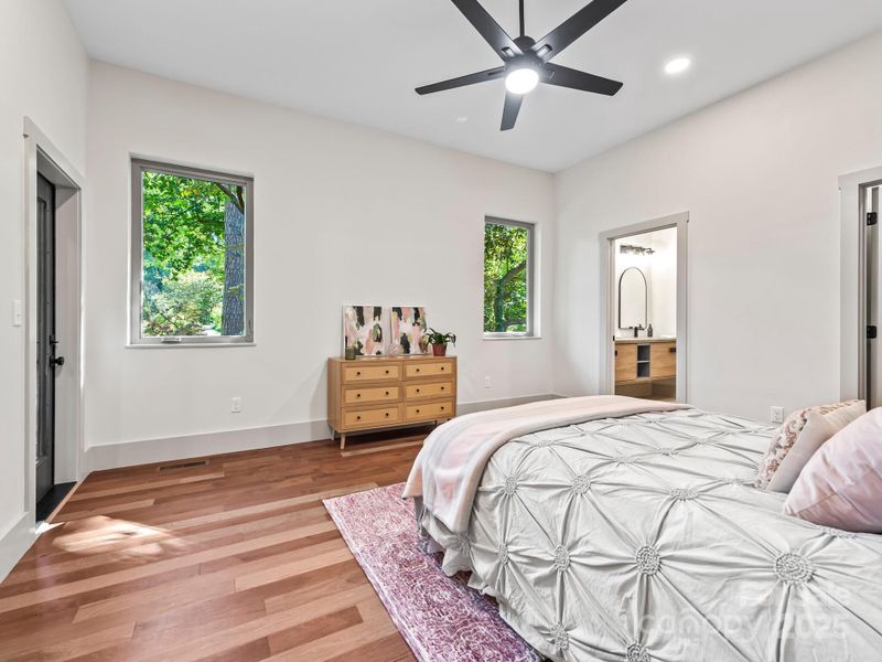 Furnished interior view inside a new home in , Asheville (Image 23).