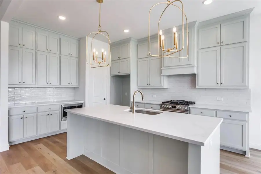 Furnished interior view inside a new home in Settler’s Glen, New Fairview (Image 6).