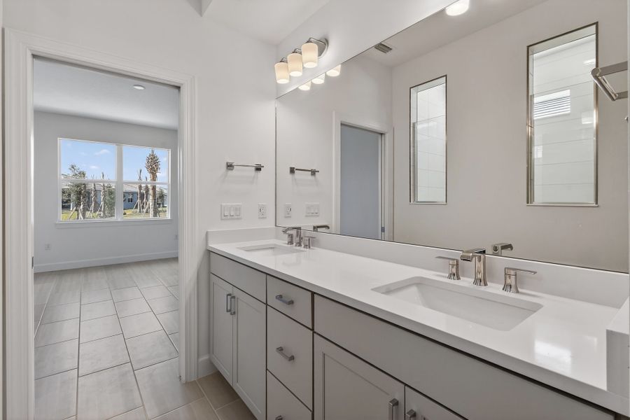 Furnished interior view inside a new home in Harbor Isle, Vero Beach (Image 39). Furnished interior view inside a new home in Harbor Isle, Vero Beach (Image 39).
