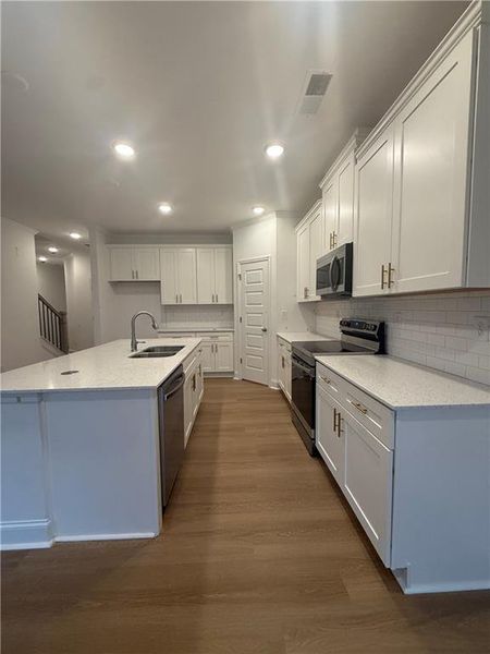 Furnished interior view inside a new home in Porter Reserve, Decatur (Image 2). Furnished interior view inside a new home in Porter Reserve, Decatur (Image 2).