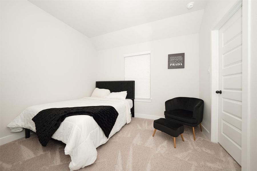 Furnished interior view inside a new home in Elyson, Katy (Image 17).