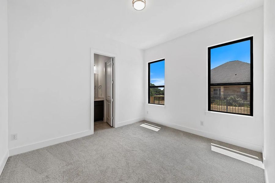 Spacious, unfurnished interior of a new home in Caliterra - 110', Dripping Springs (Image 25). Spacious, unfurnished interior of a new home in Caliterra - 110', Dripping Springs (Image 25).