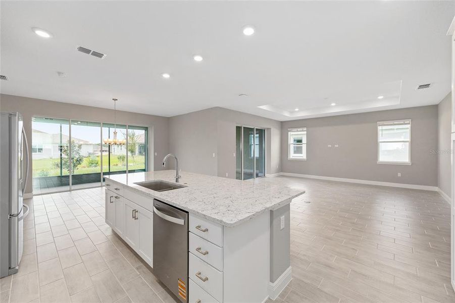 Furnished interior view inside a new home in , Ocala (Image 7).