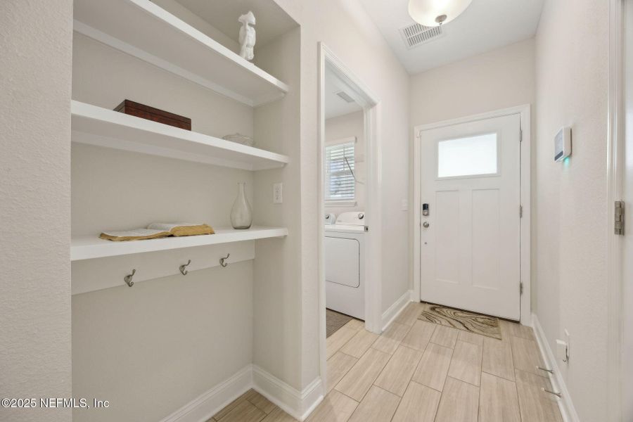 Furnished interior view inside a new home in , Jacksonville (Image 19). Furnished interior view inside a new home in , Jacksonville (Image 19).