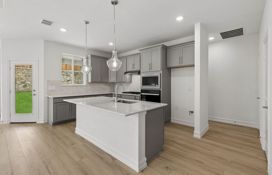 Furnished interior view inside a new home in Rosemary Fields, Godley (Image 10).
