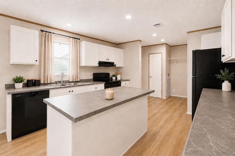 Furnished interior view inside a new home in , Poolville (Image 10).