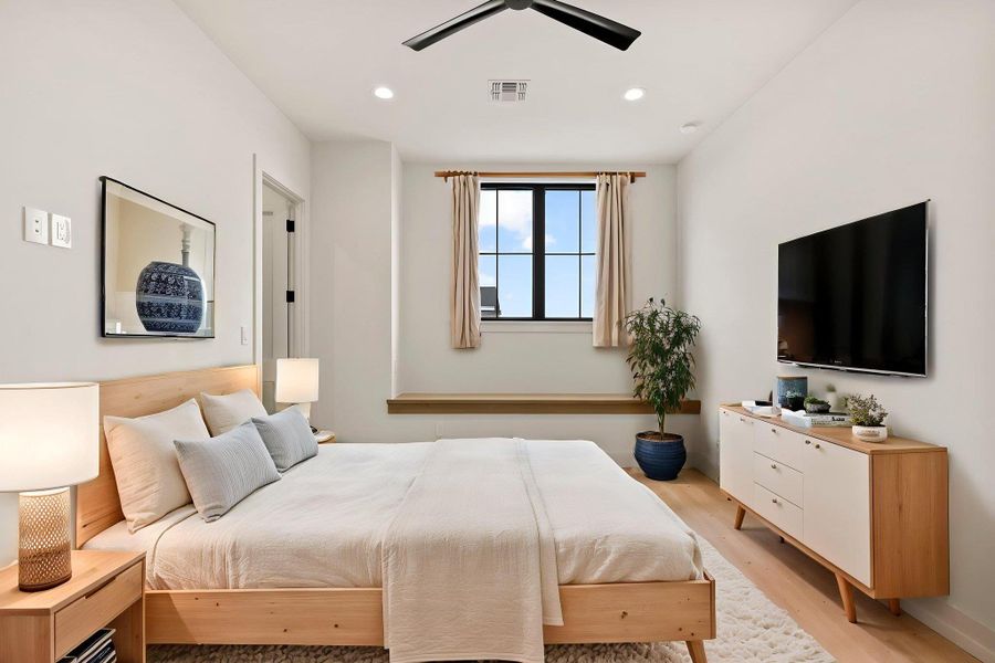 Furnished interior view inside a new home in , Dripping Springs (Image 10).