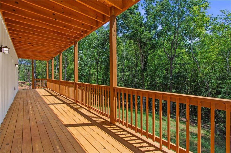 Exterior details and patio area of a home in , Dawsonville (Image 3). Exterior details and patio area of a home in , Dawsonville (Image 3).