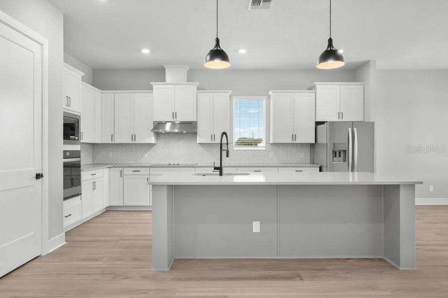 Furnished interior view inside a new home in , Fruitland Park (Image 8).