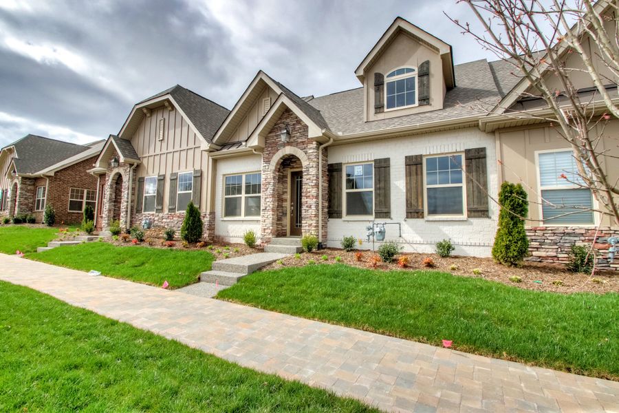 Courtyard Cottages - Elevation A (*This is a model representation. Selections and Finishes may vary.)