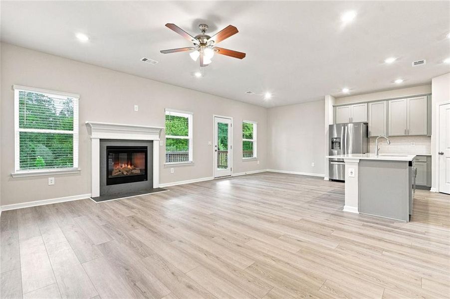 Spacious, unfurnished interior of a new home in Little River Falls, Woodstock (Image 20).