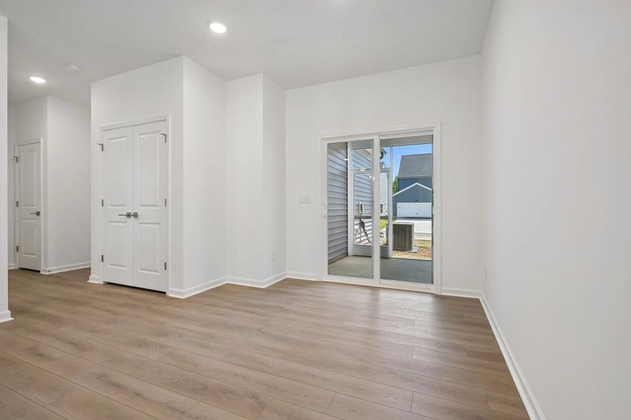 Spacious, unfurnished interior of a new home in The Point, Rolesville (Image 24).