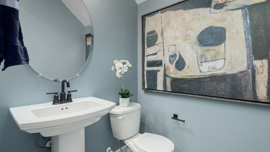 Representative furnished interior of a home built from the The Camille by DRB Homes in Surprise City Center, Surprise (Image 12).