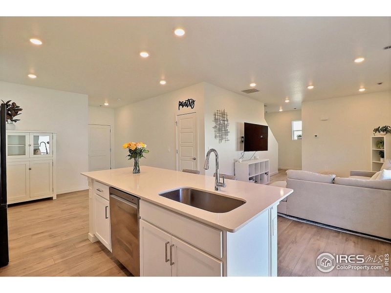 Furnished interior view inside a new home in , Evans (Image 15).