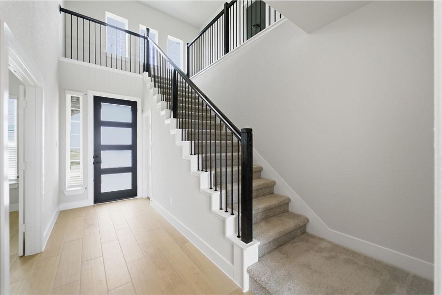 Spacious, unfurnished interior of a new home in Sunterra Lakes, Brookshire (Image 36). Spacious, unfurnished interior of a new home in Sunterra Lakes, Brookshire (Image 36).