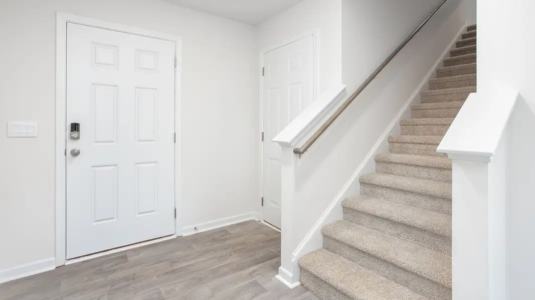 Spacious, unfurnished interior of a new home in Chandler Pointe, Rural Hall (Image 9).