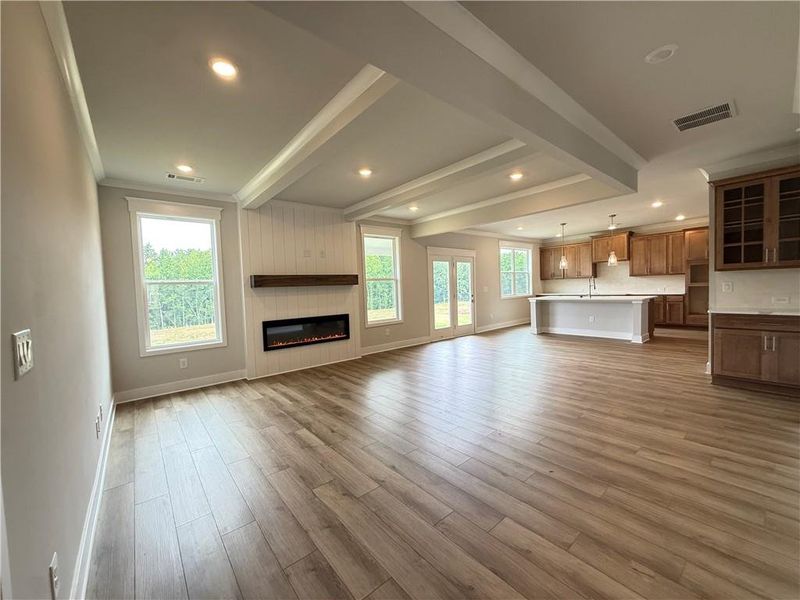 Spacious, unfurnished interior of a new home in Ponderosa Farms Manor, Gainesville (Image 25). Spacious, unfurnished interior of a new home in Ponderosa Farms Manor, Gainesville (Image 25).