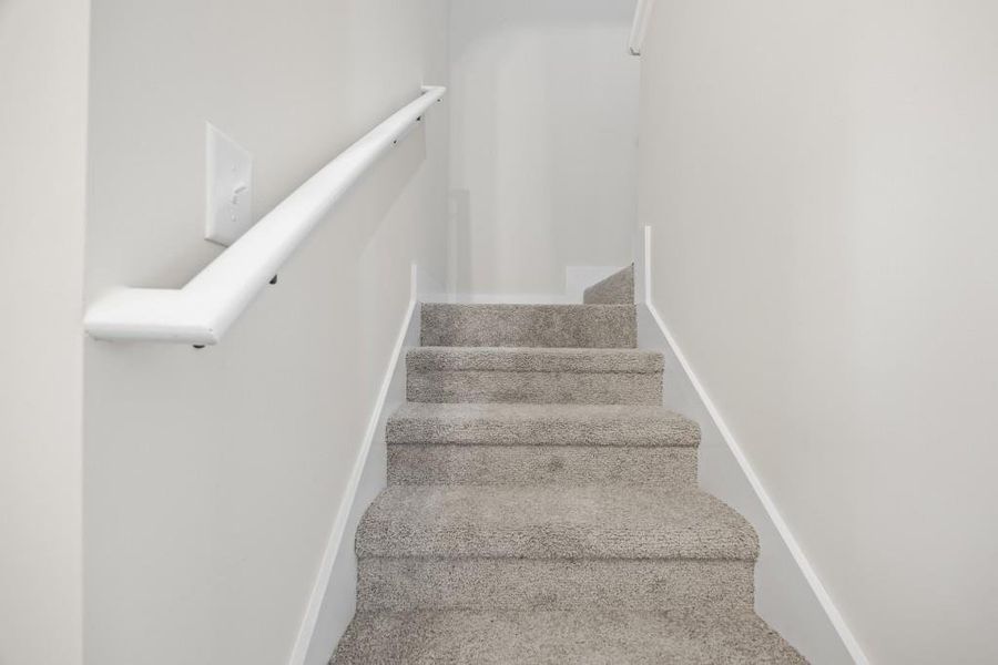 Spacious, unfurnished interior of a new home in , Hartwell (Image 53).