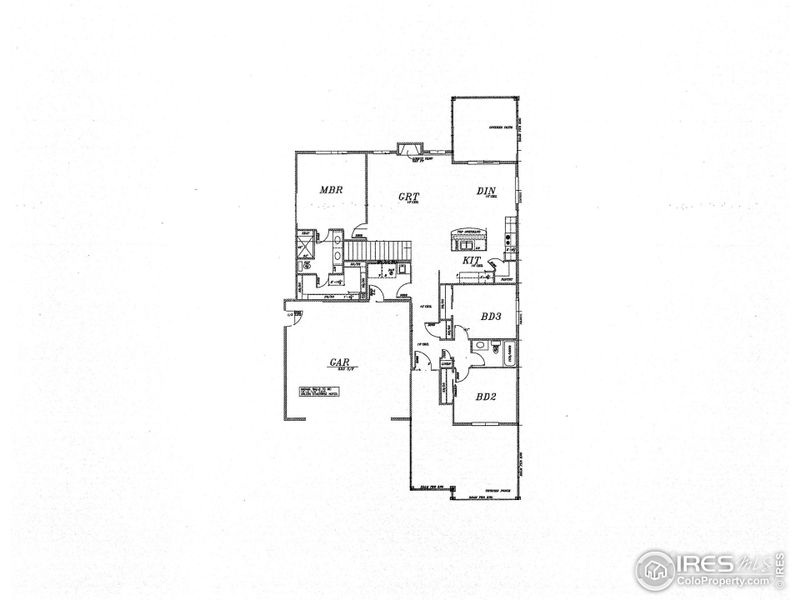 Main Level Floor Plan