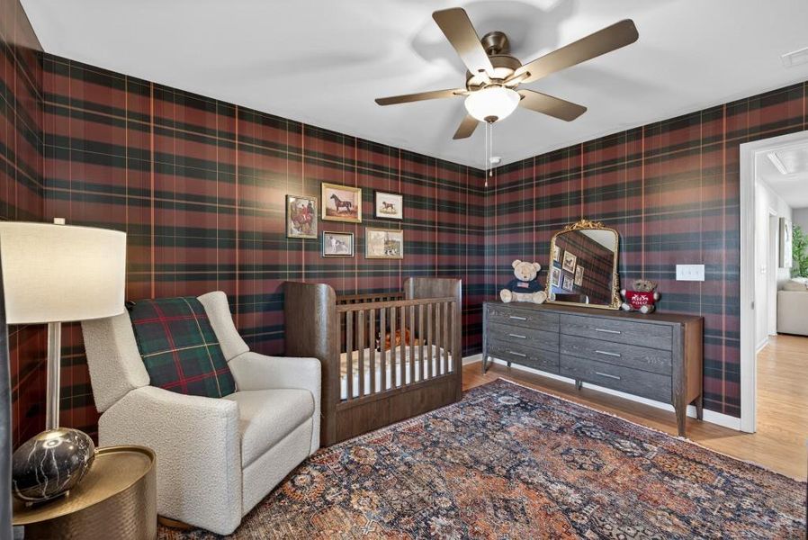 Furnished interior view inside a new home in Reunion, Flowery Branch (Image 8).