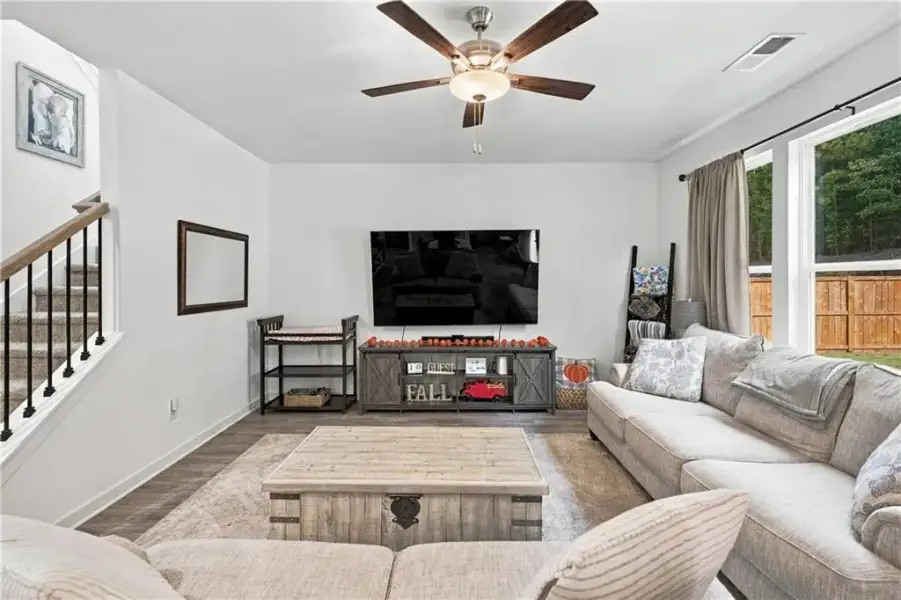 Furnished interior view inside a new home in Sutton’s Landing, Statham (Image 8).