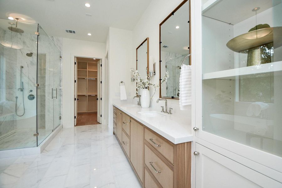 Furnished interior view inside a new home in , Houston (Image 34). Furnished interior view inside a new home in , Houston (Image 34).