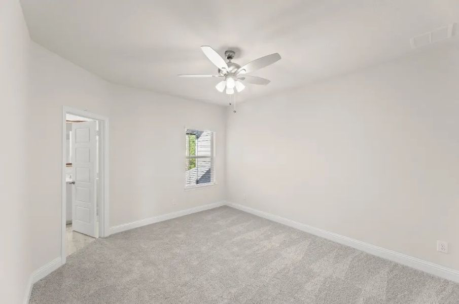 Front exterior of a new home in Timber Ridge, Corinth, TX, highlighting curb appeal (Image 15).