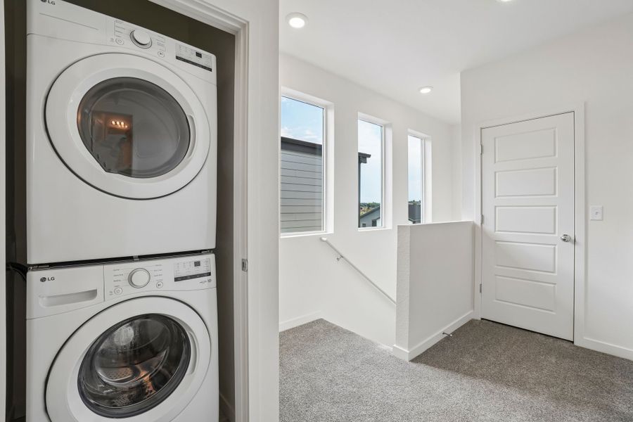 Furnished interior view inside a new home in Liberty Draw, Evans (Image 9).