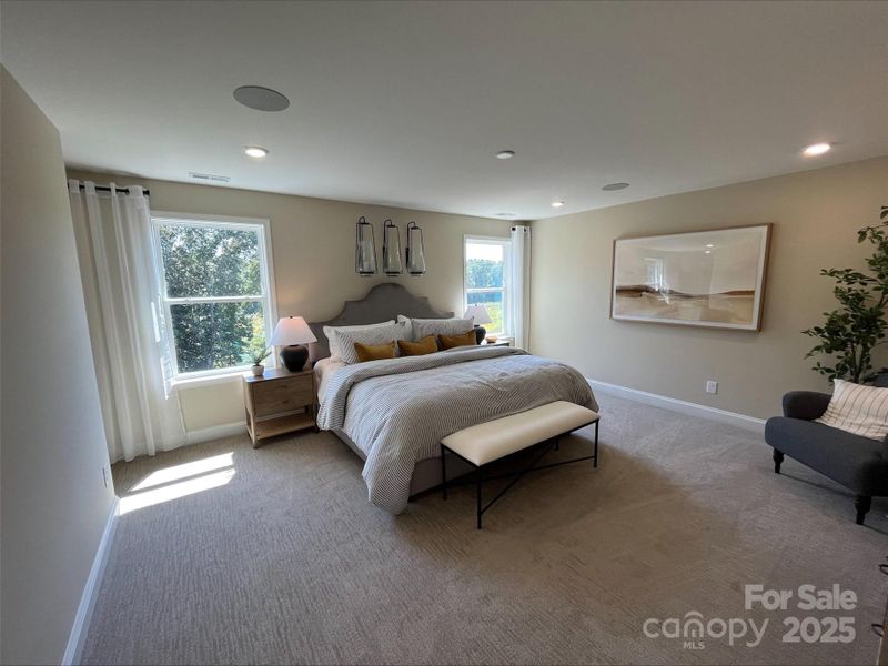 Furnished interior view inside a new home in Sheffield, Indian Trail (Image 12).