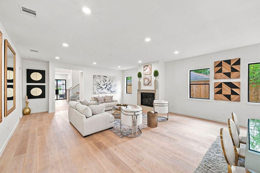 Living room.