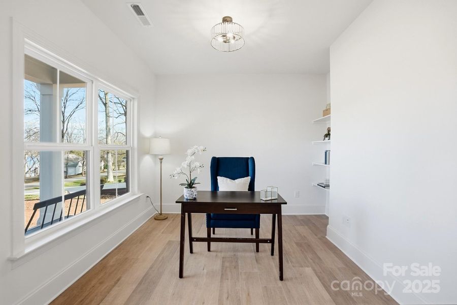 Furnished interior view inside a new home in , Mooresville (Image 34).