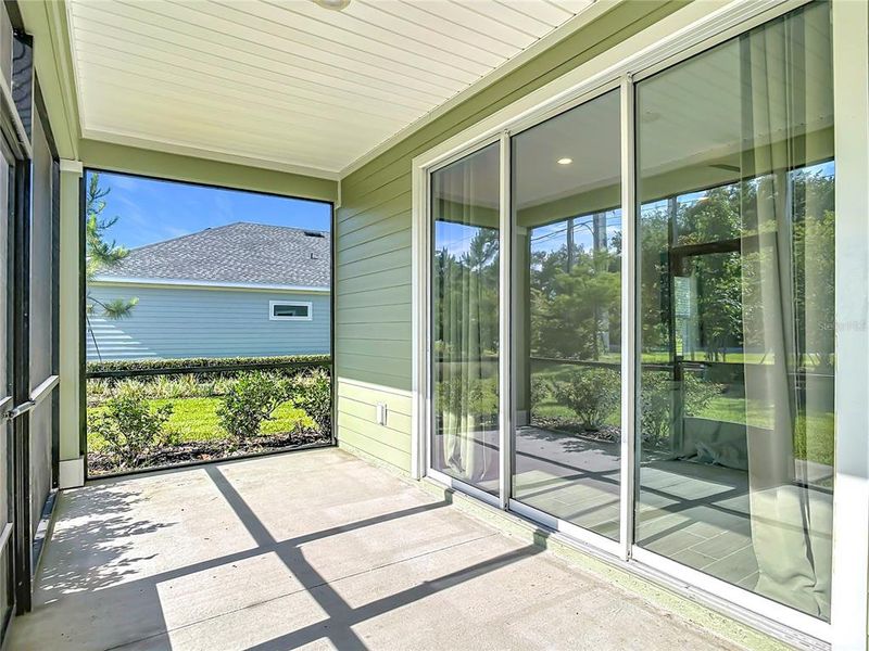 Exterior details and patio area of a home in , Ormond Beach (Image 29). Exterior details and patio area of a home in , Ormond Beach (Image 29).