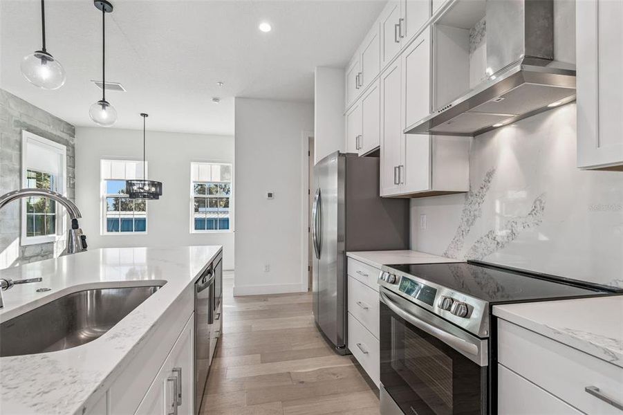 Furnished interior view inside a new home in , St. Petersburg (Image 17).