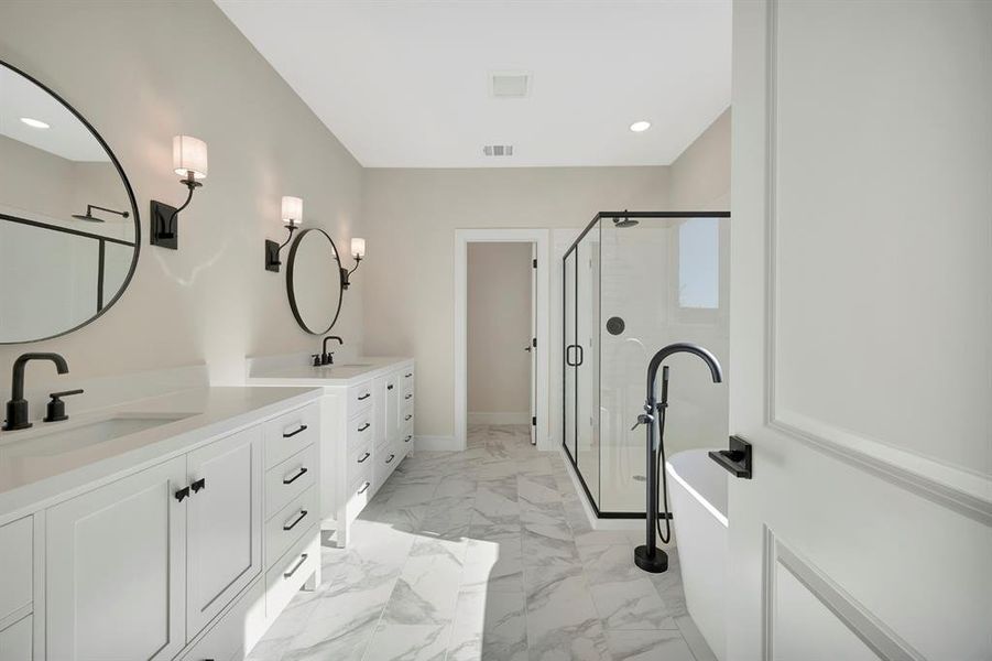 Furnished interior view inside a new home in Elevon, Lavon (Image 8).