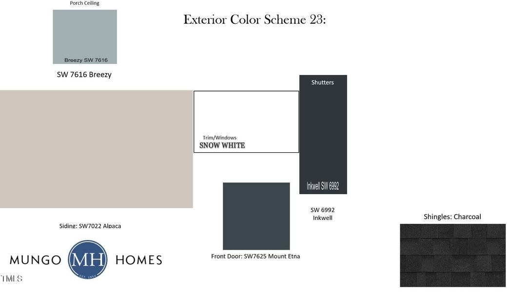 439 KF FM - Exterior Color Scheme